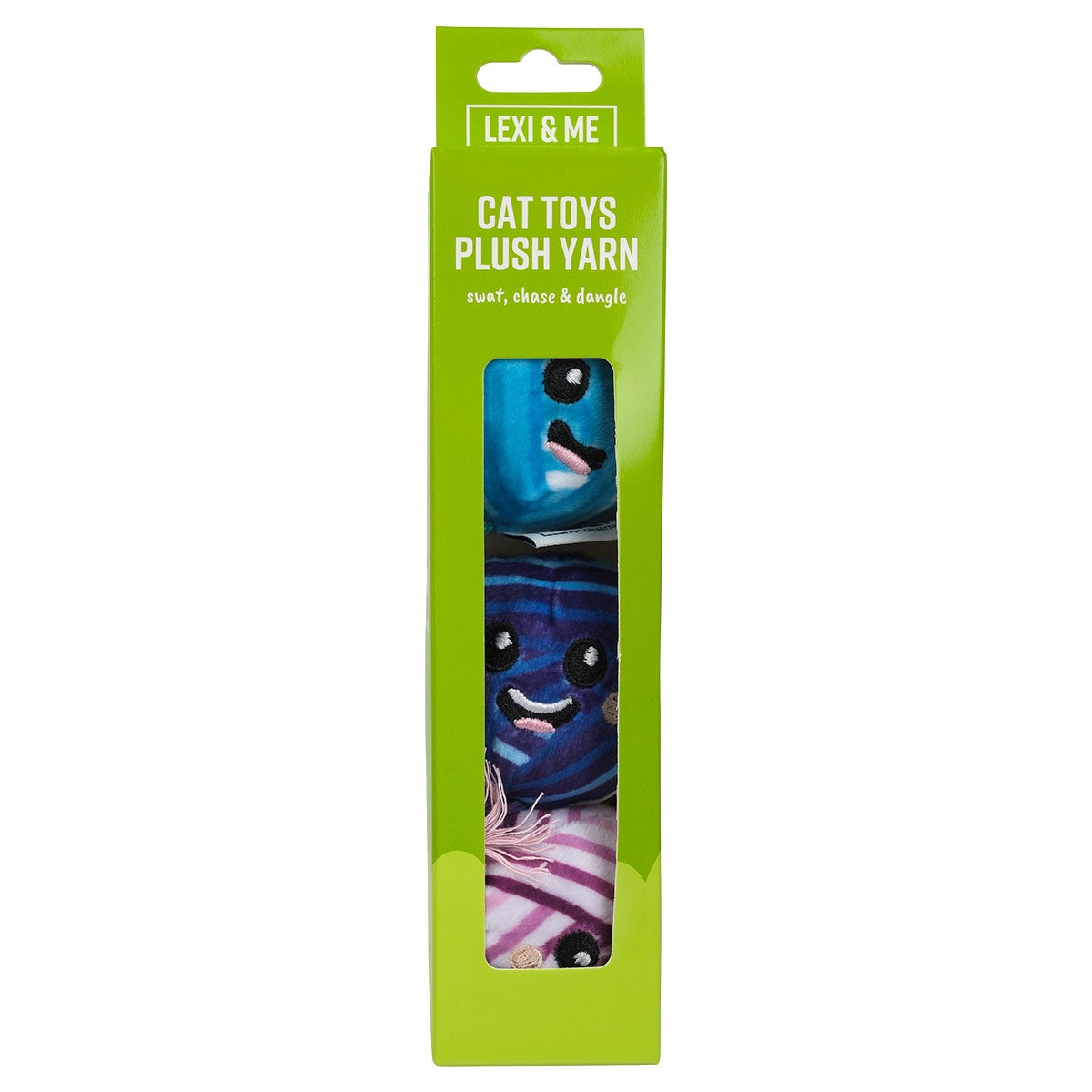 Lexi & Me Yarn Plush Balls Cat Toy