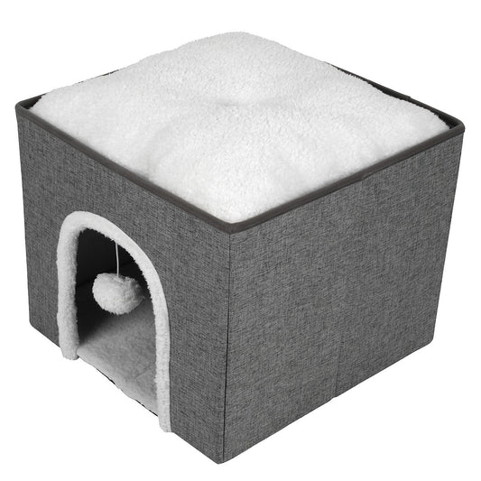 Buddy & Belle Cube Cave Cat Bed