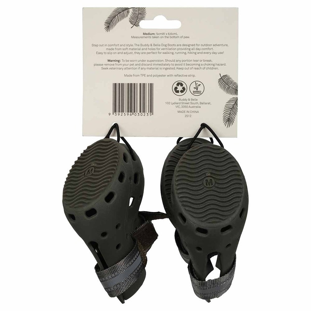 Buddy & Belle Dog Boots Grey