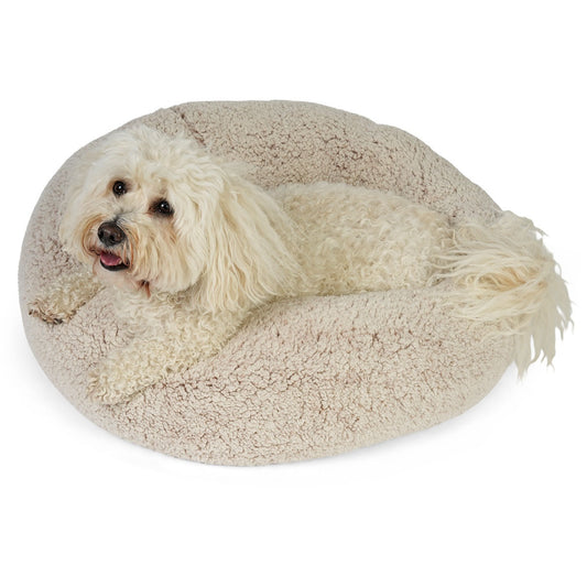 Lexi & Me Sherpa Round Dog & Cat Bed