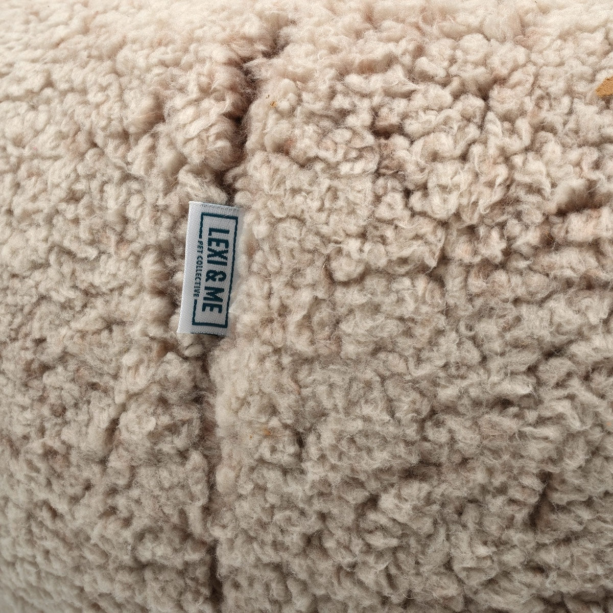 Lexi & Me Sherpa Round Dog & Cat Bed