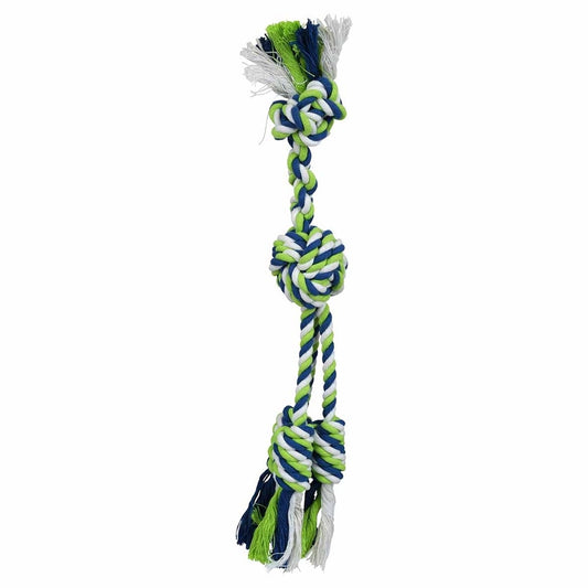 Lexi &Me Triple Knot Rope Tug Dog Toy