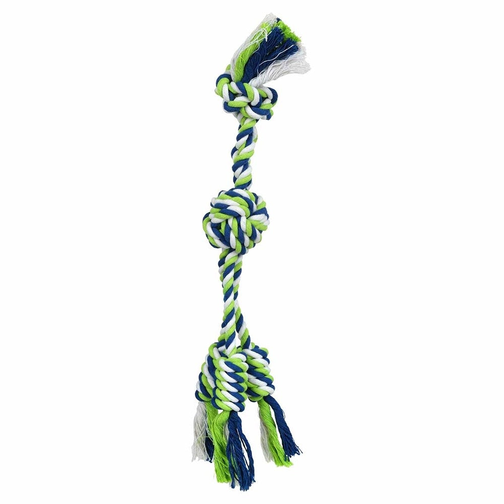 Lexi &Me Triple Knot Rope Tug Dog Toy