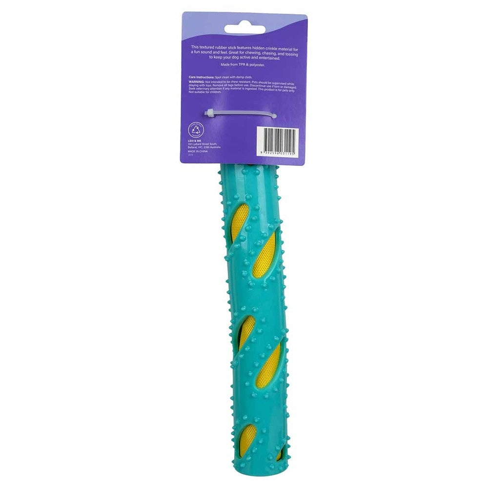 Lexi & Me Dual Stick Rubber Crunch Dog Toy
