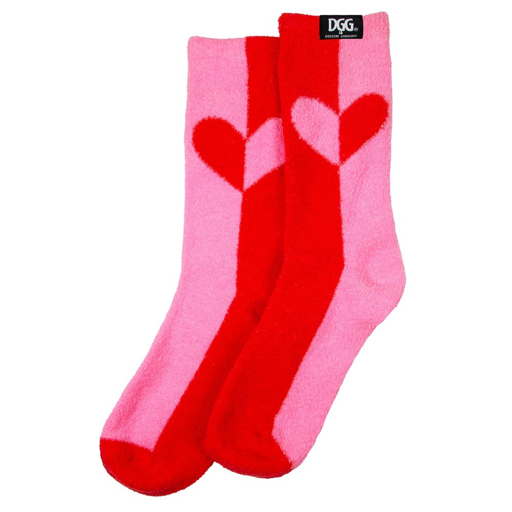 DGG Hooman Bed Socks Sweetheart One Size