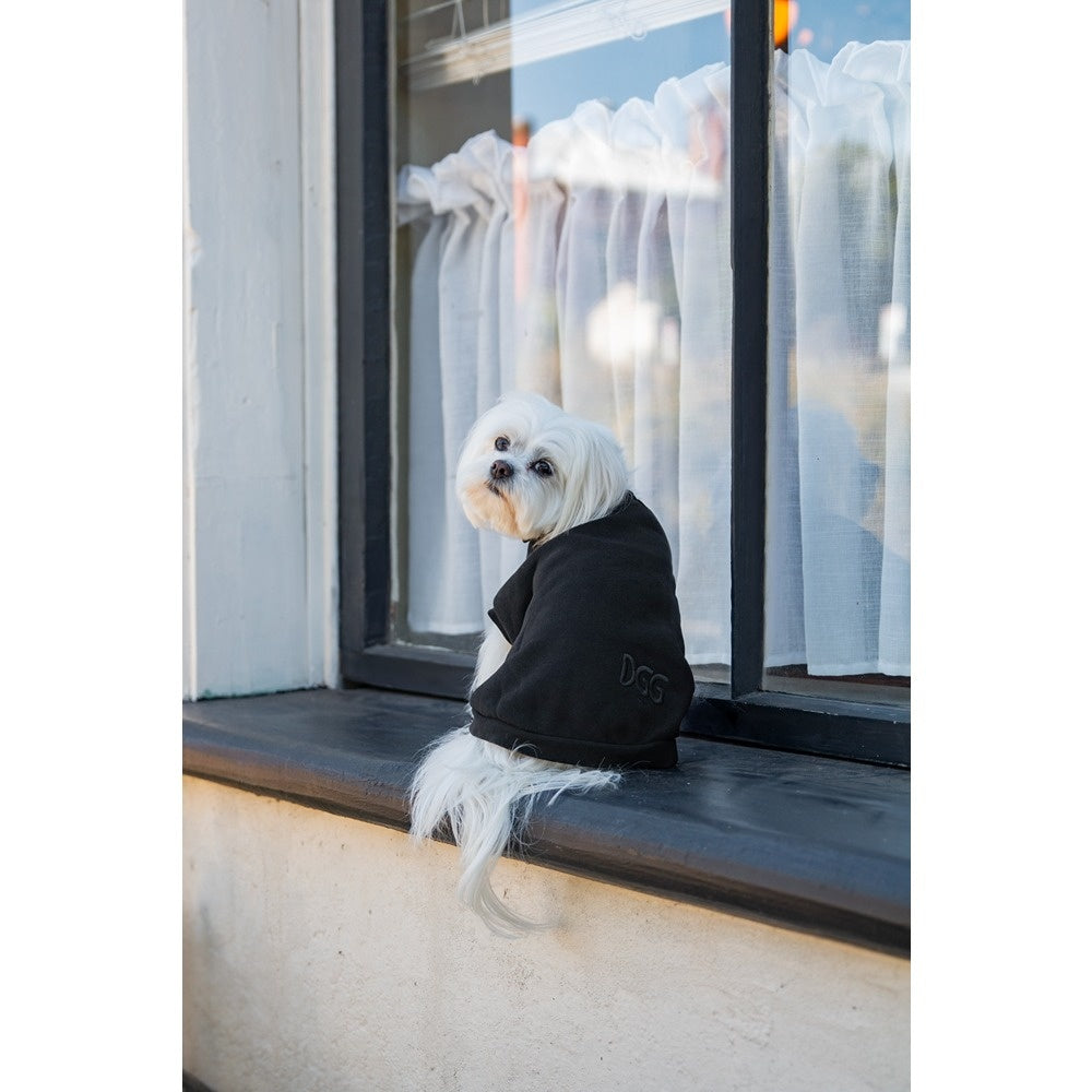 DGG Jersey Huggie Dog Jumper Black