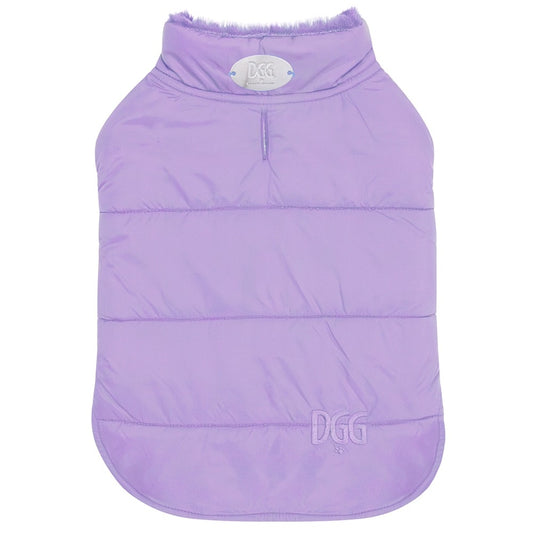 DGG Puffer Dog Jumper Lilac