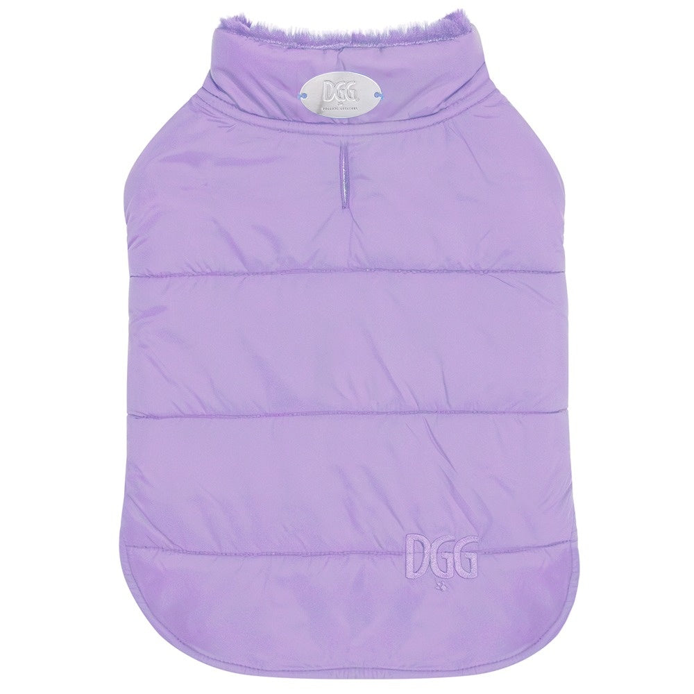 DGG Puffer Dog Jumper Lilac