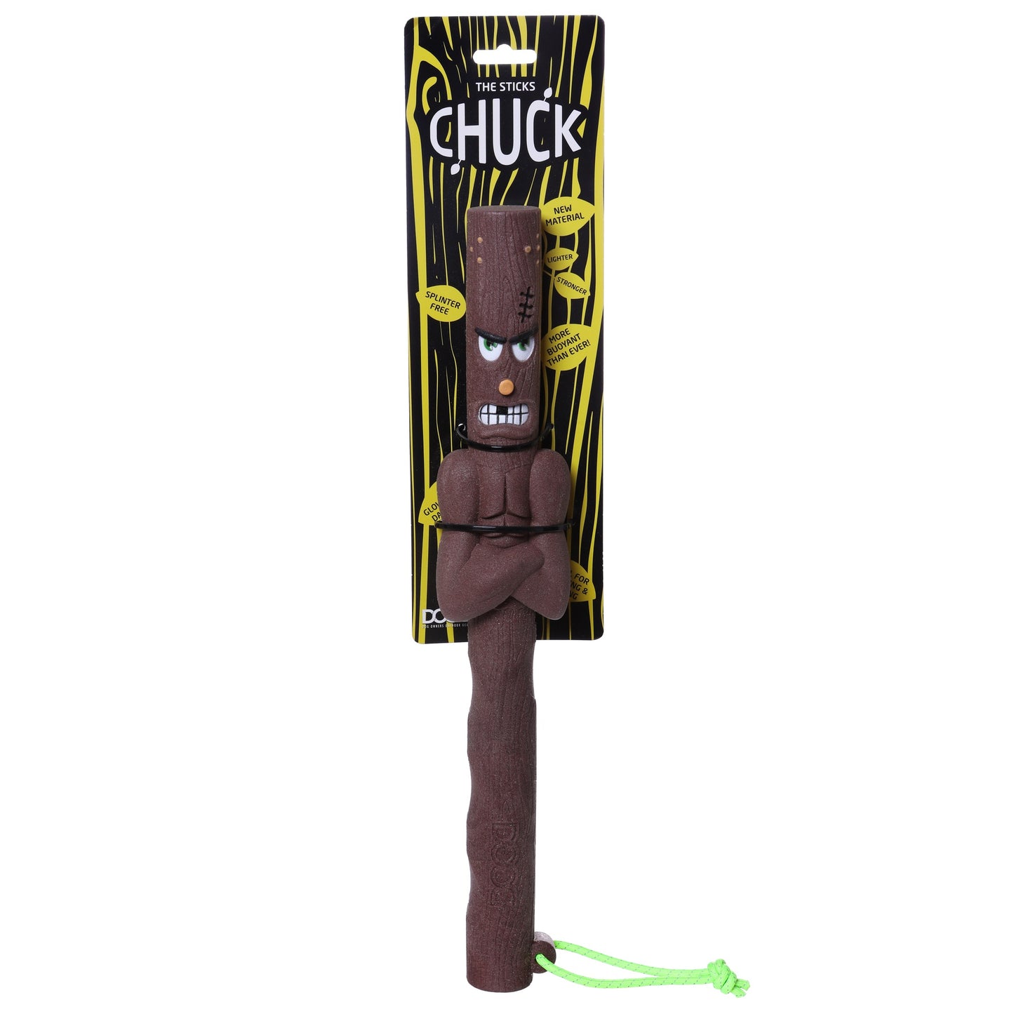 DOOG Stick Family Uncle Chuck Dog Toy