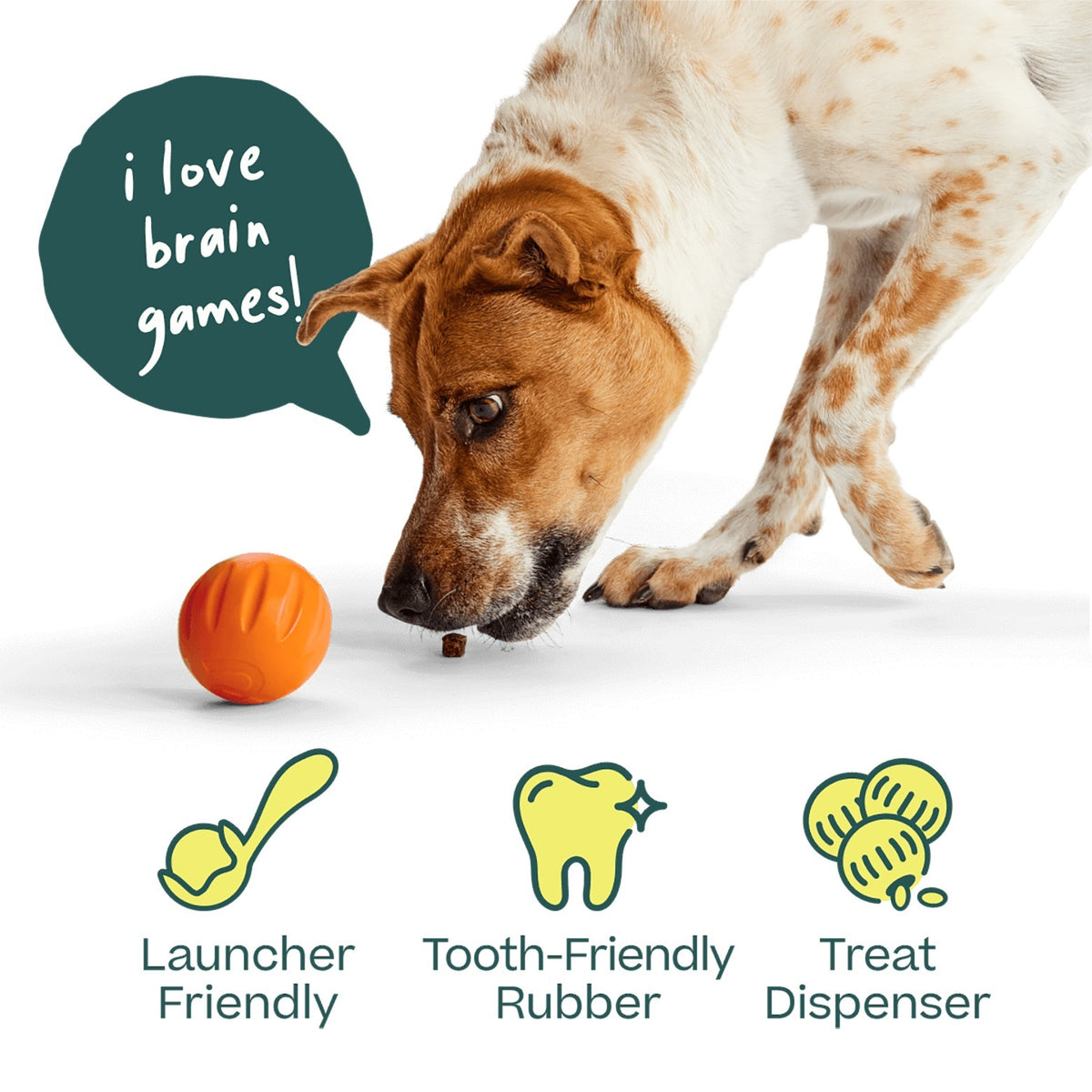 Woof FlyBall Treat Dispensing Dog Toy 3 Pack