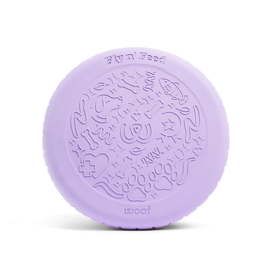 Woof Fly n' Feed 2-in-1 Dog Toy & Lick Mat