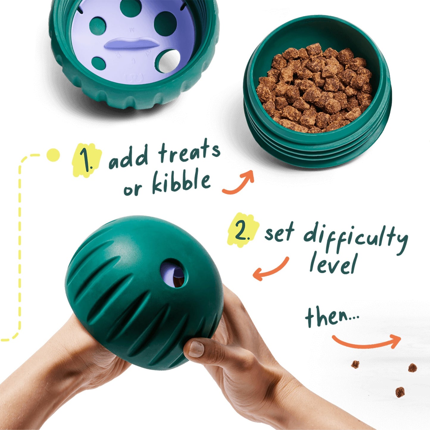 Woof Walkabout Treat Dispensing Dog Toy