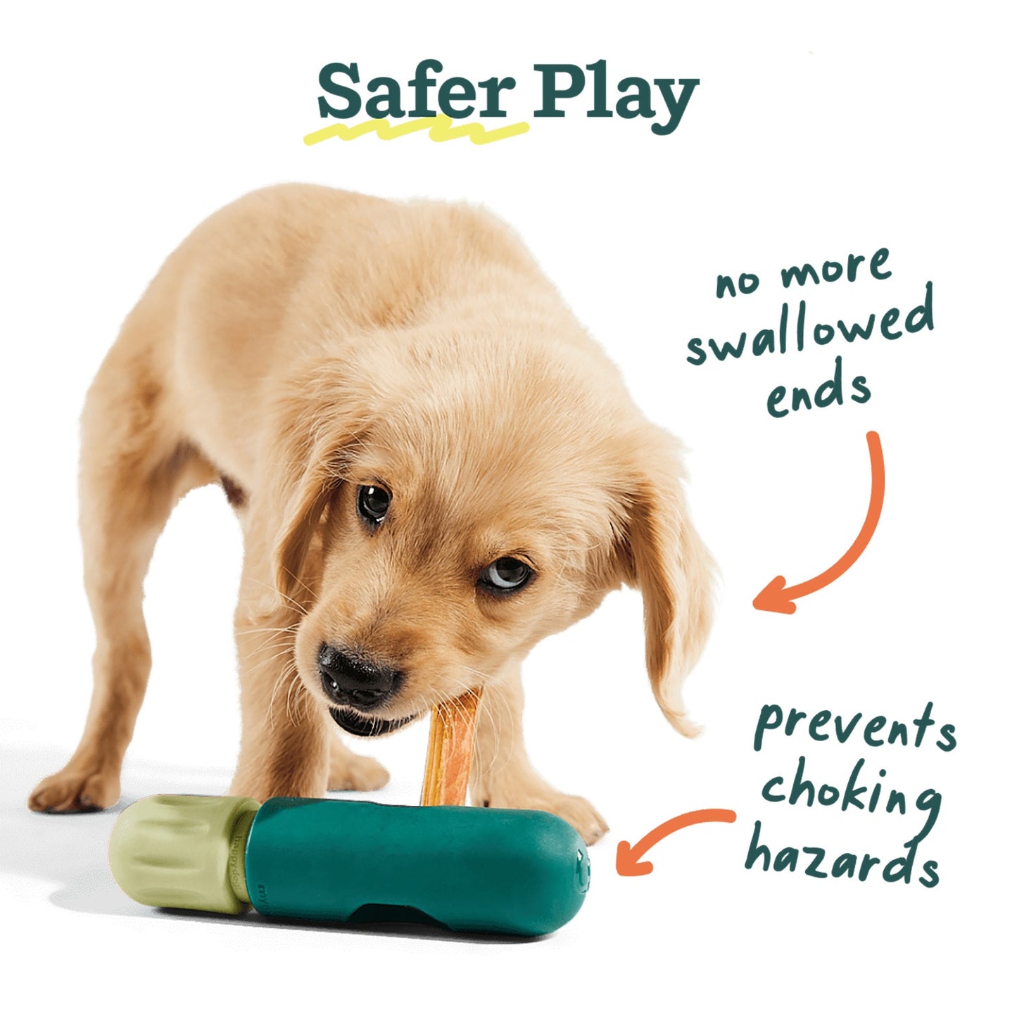 Woof BullySafe Dog Chew Treat Holder