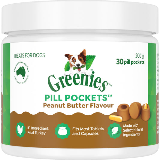 Greenies Pill Pockets Peanut Butter Dog Treats