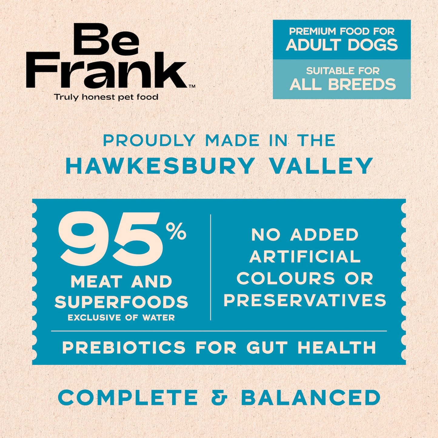 Be Frank Adult Ocean Fish & Chicken Pate Wet Dog Food