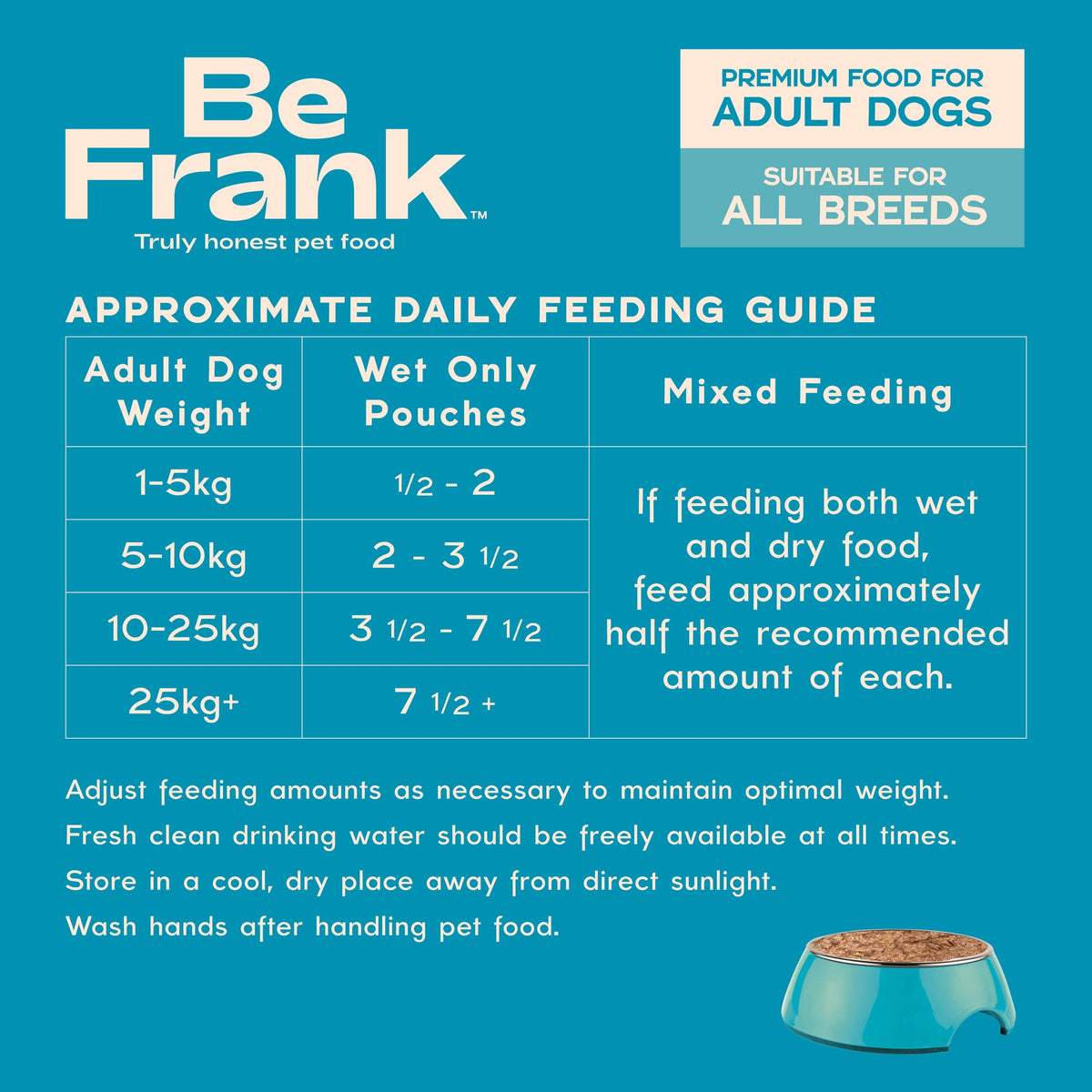 Be Frank Adult Ocean Fish & Chicken Pate Wet Dog Food