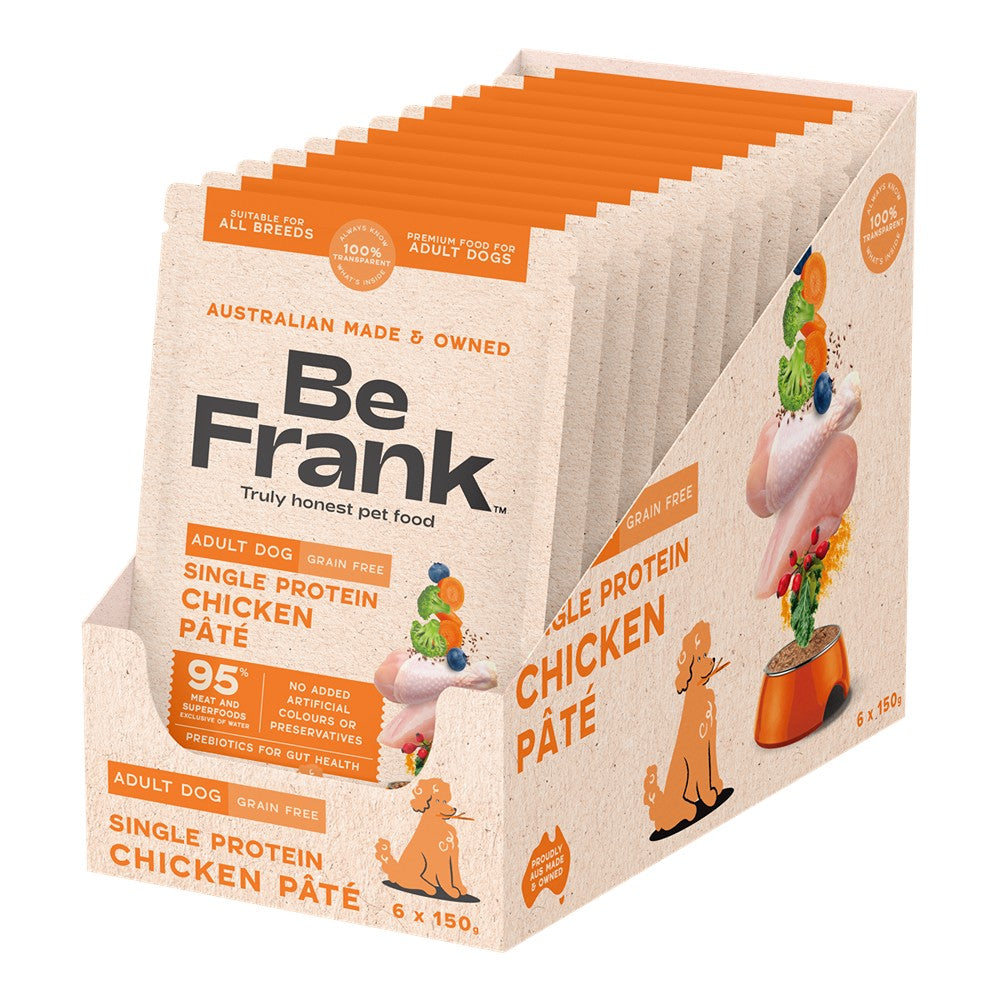 Be Frank Adult Chicken Pate Wet Dog Food