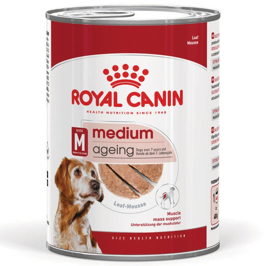 Royal Canin Ageing Medium Loaf Wet Dog Food