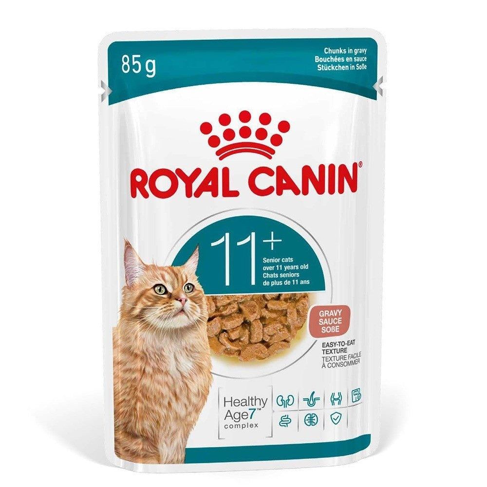 Royal Canin Ageing 11+ Gravy Wet Cat Food