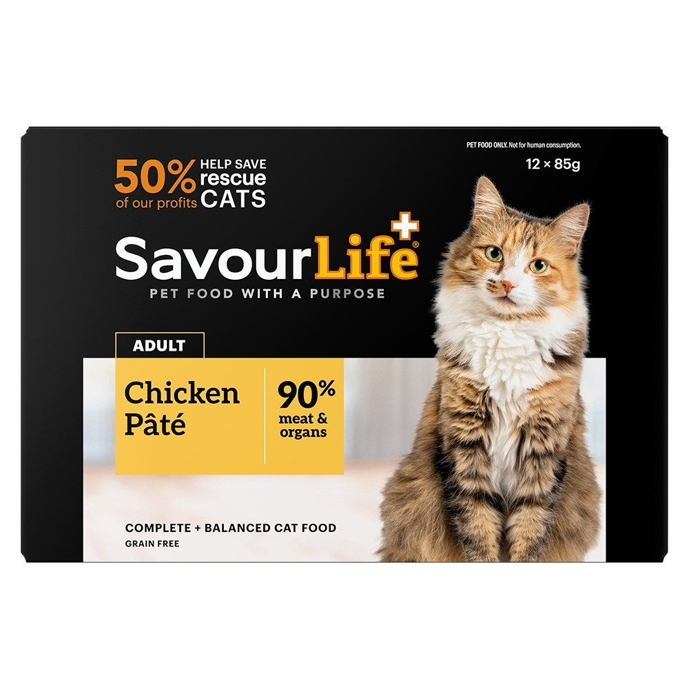 SavourLife Adult Chicken Pate Wet Cat Food