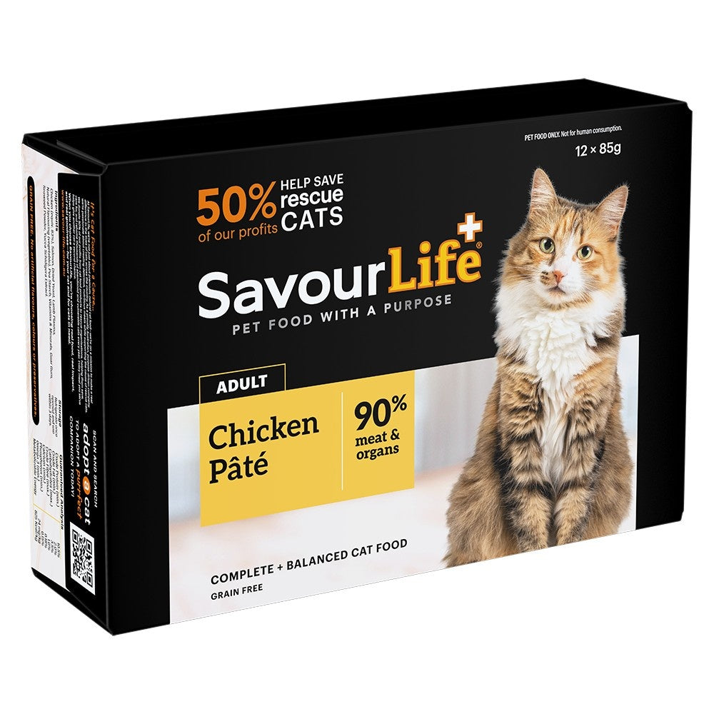 SavourLife Adult Chicken Pate Wet Cat Food