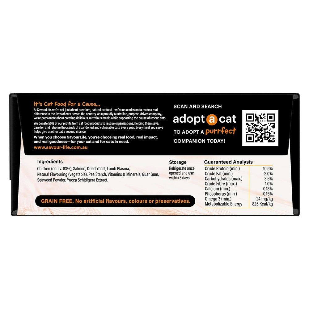 SavourLife Adult Chicken Pate Wet Cat Food