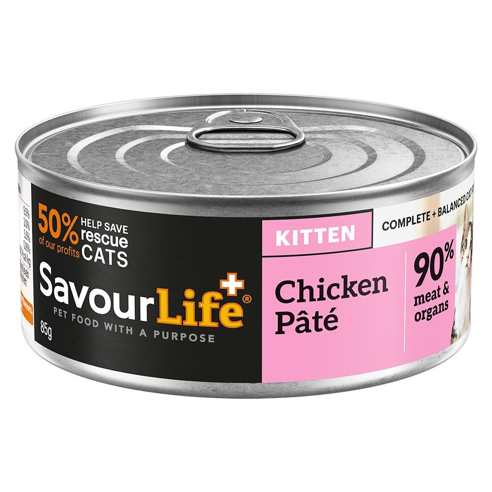 SavourLife Kitten Chicken Pate Wet Cat Food