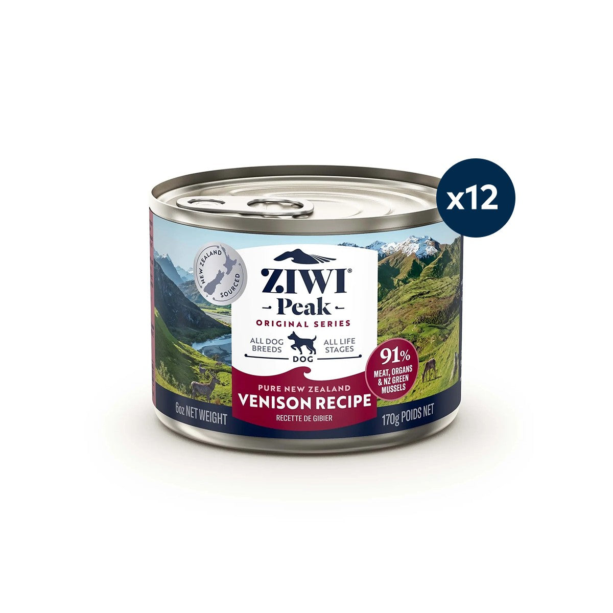 Ziwi Peak Venison Recipe Wet Dog Food