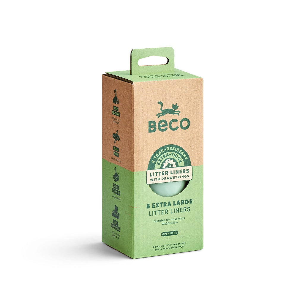 Beco 8 Pack Cat Litter Liner