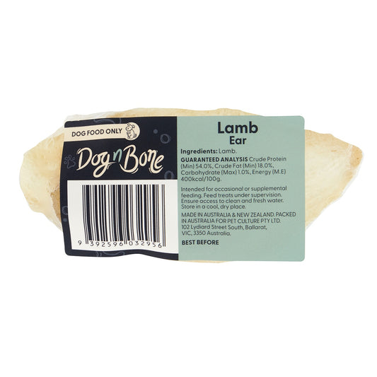 Dog n Bone Lamb Ear Dog Treat