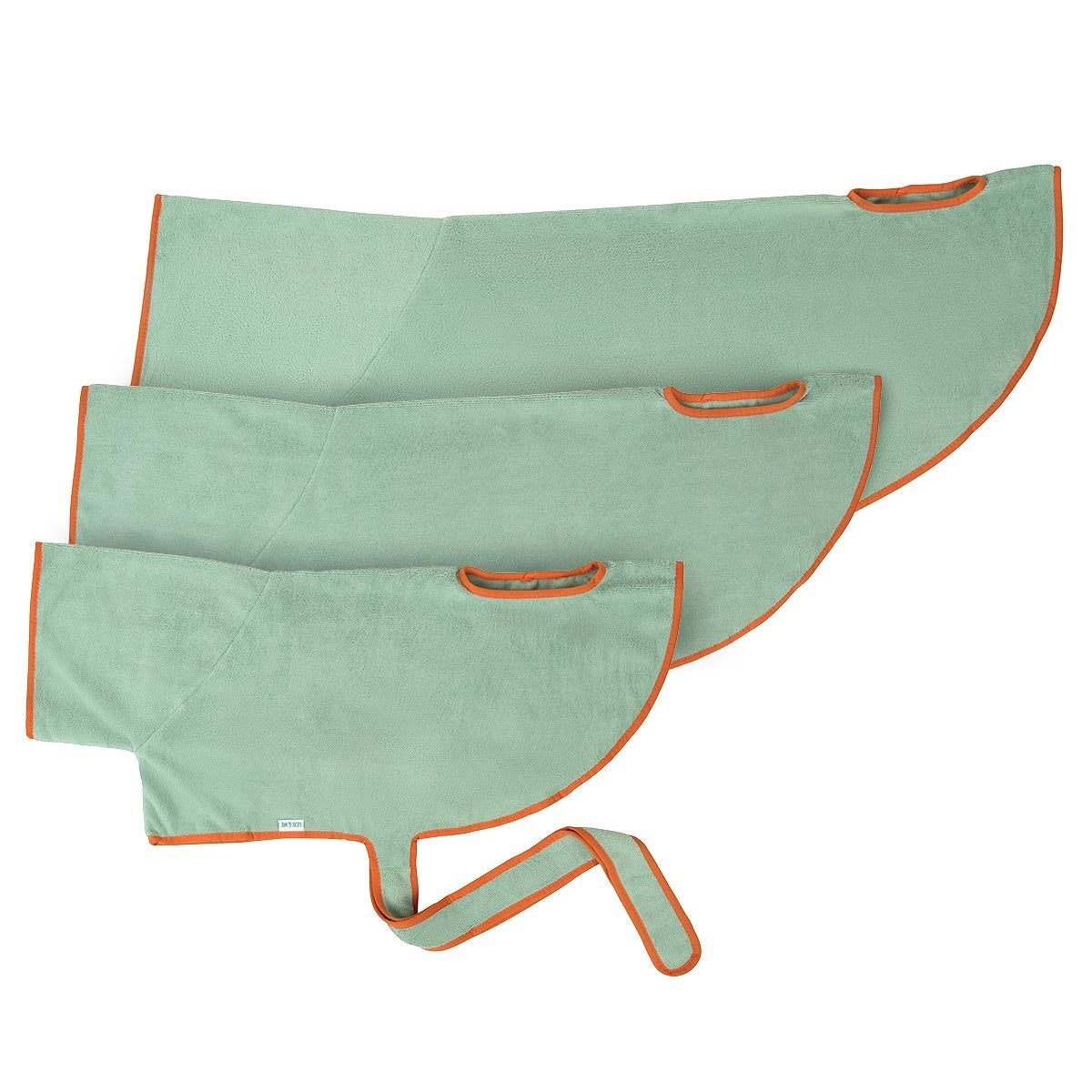 Lexi & Me Dog Robe Orange Mint