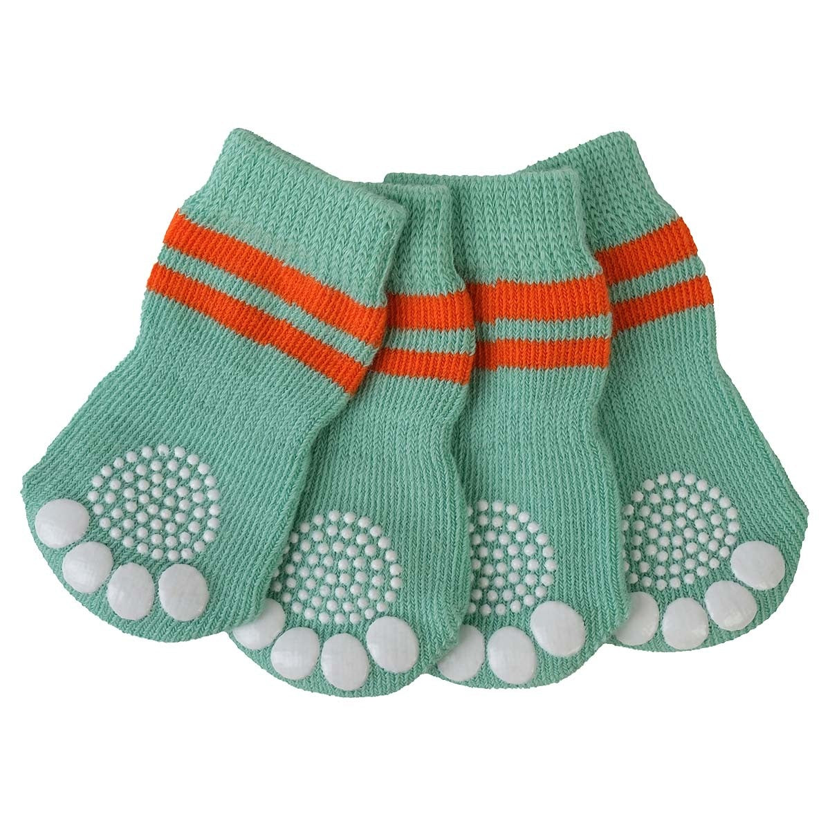 Lexi & Me Dog Grippy Socks Blue Stripe