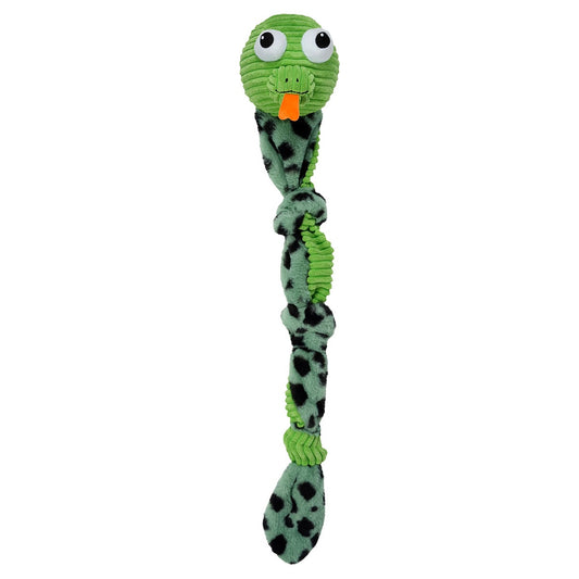Lexi & Me Snake Knot Plush & Rope Dog Toy