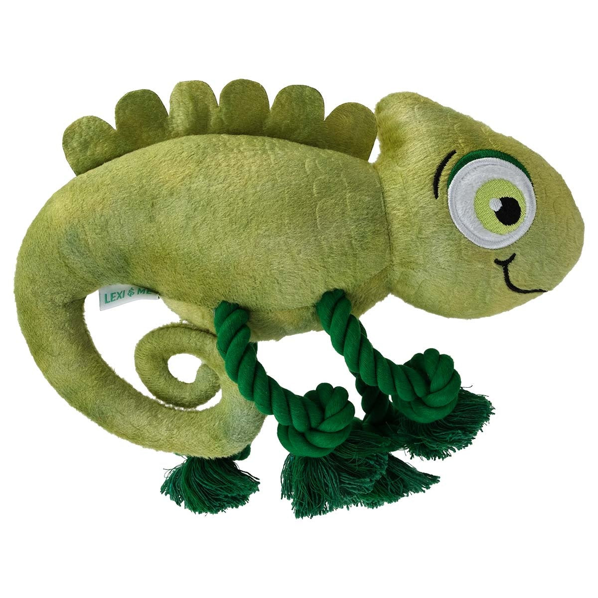 Lexi & Me Chameleon Plush & Rope Toy