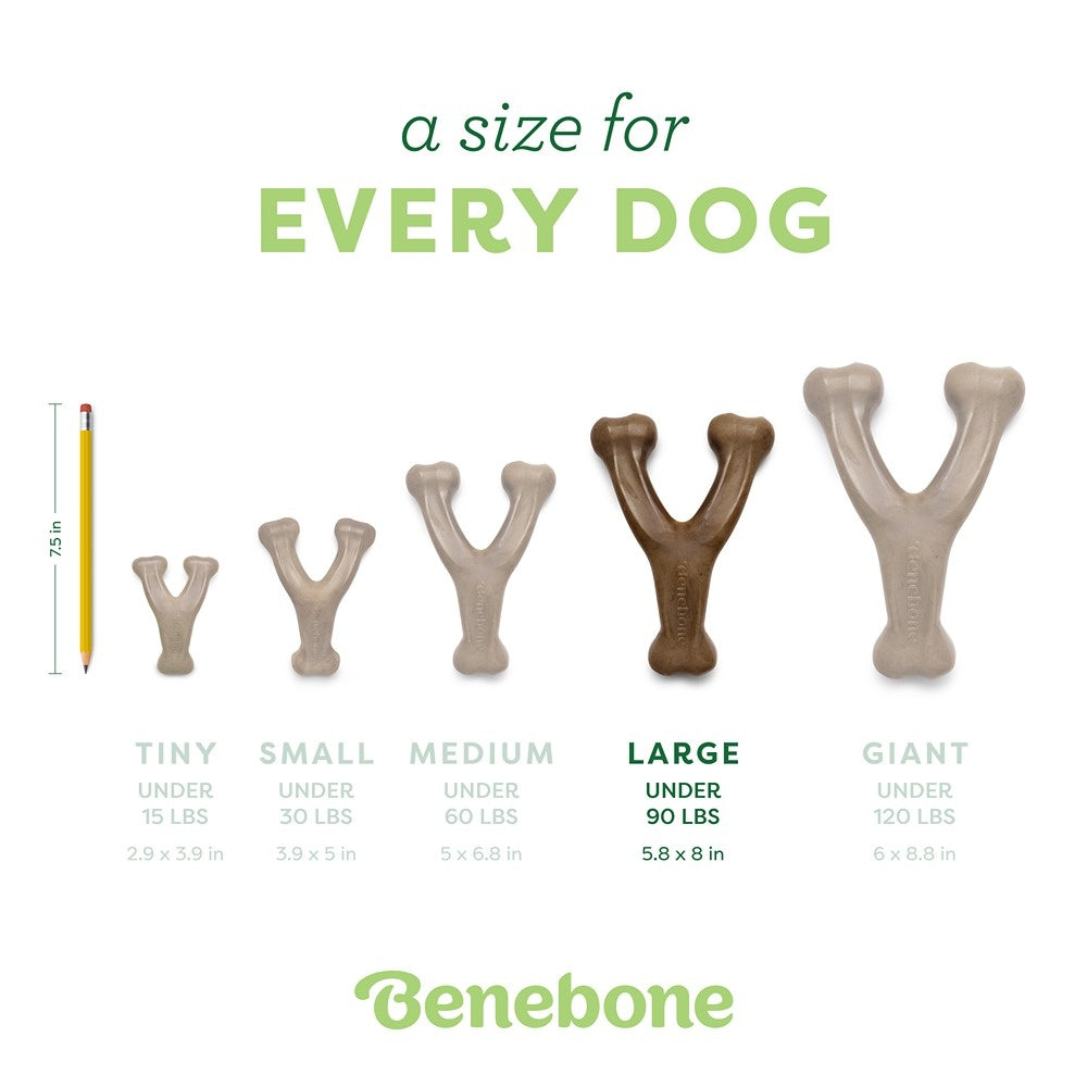 Benebone Chicken Wishbone Dog Chew Toy