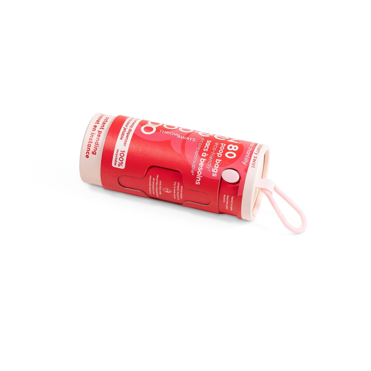 Goo-eez Strawberry Swirl Scented Dog Waste Bags