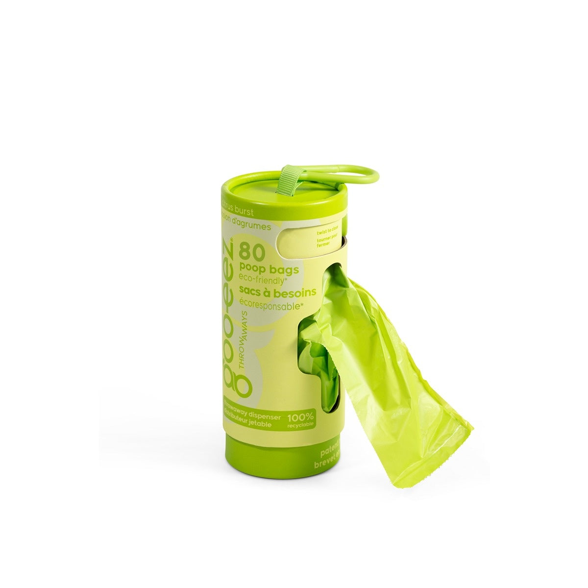 Goo-eez Citrus Burst Scented Dog Waste Bags