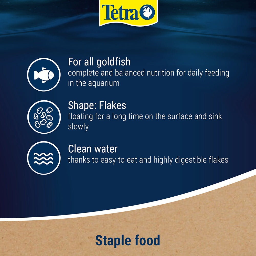Tetra Goldfish Colour Flakes Fish Food