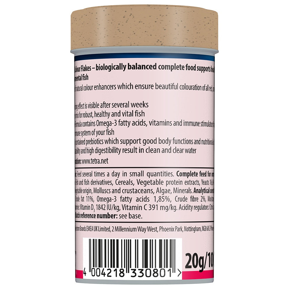 Tetra Tropical Colour Flakes Fish Food