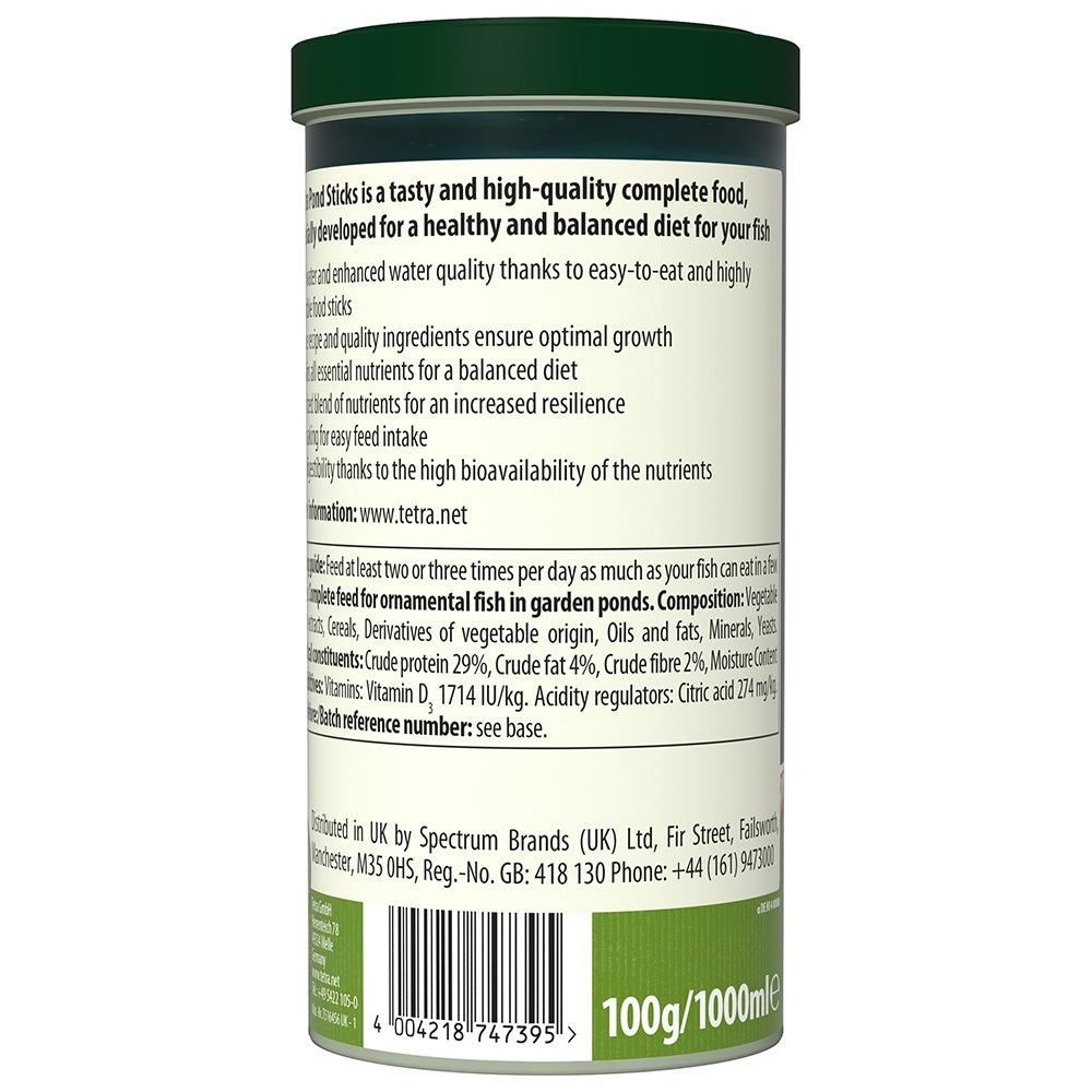 Tetra Pond Sticks Fish Food