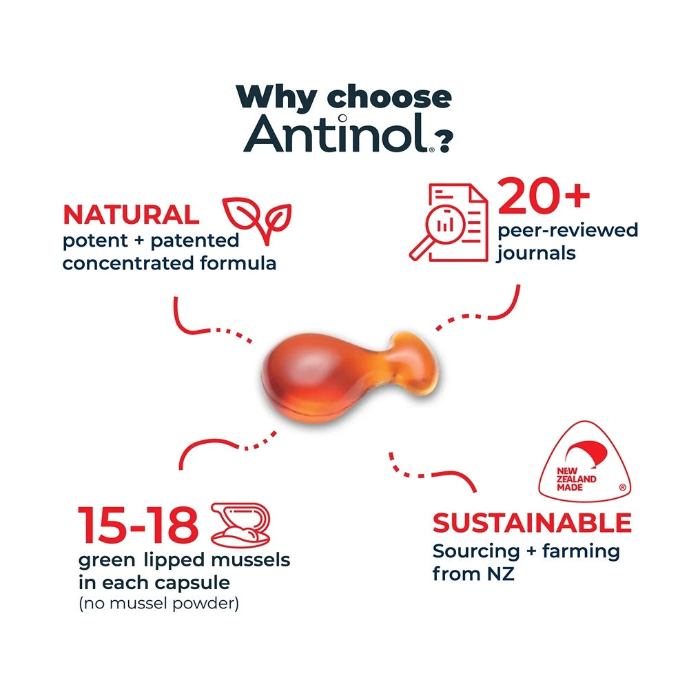 Antinol Plus Easy Feed Cat Joint Supplement Capsules