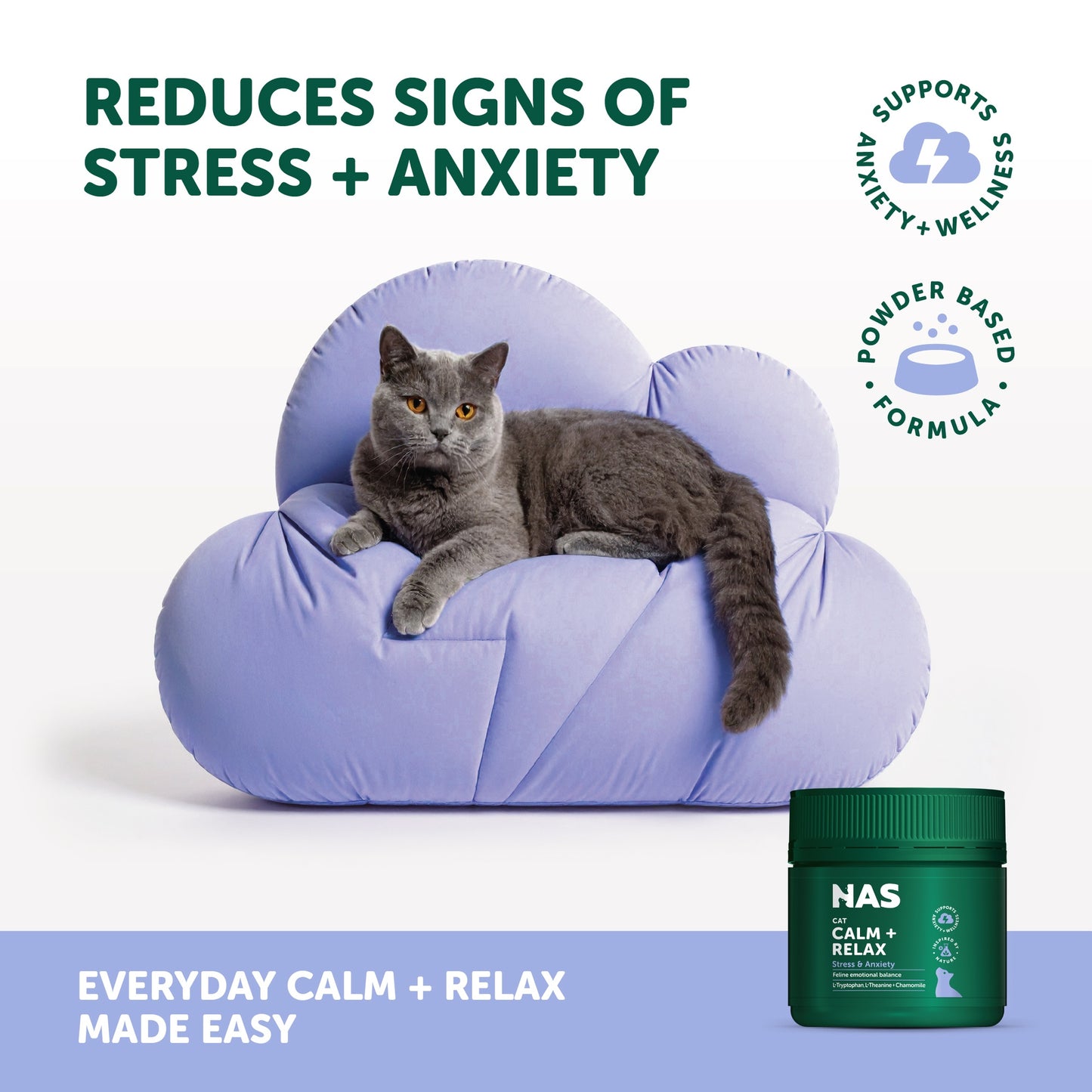 NAS Calm & Relax Supplement for Cats