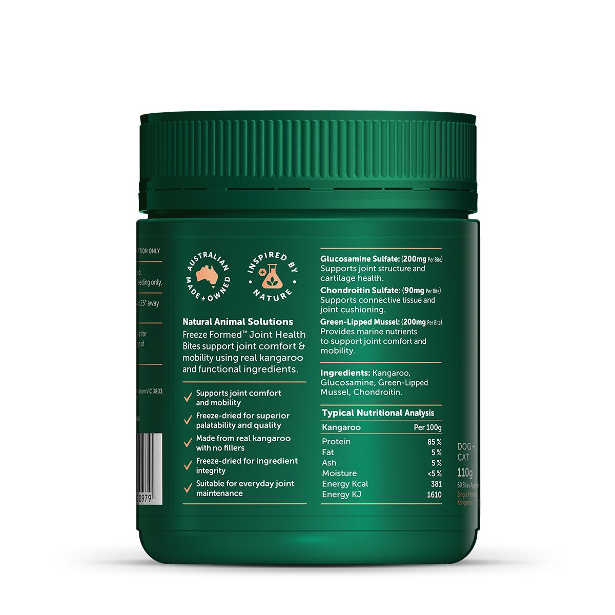 NAS Freeze Formed Joint Health Bites for Dogs & Cats