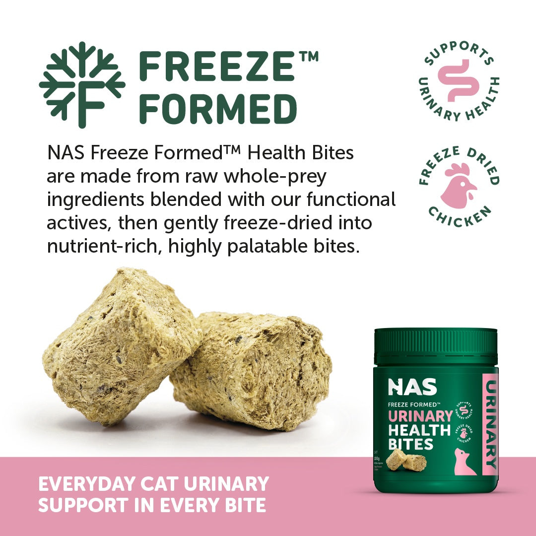 NAS Freeze Formed Urinary Health Bites for Cats