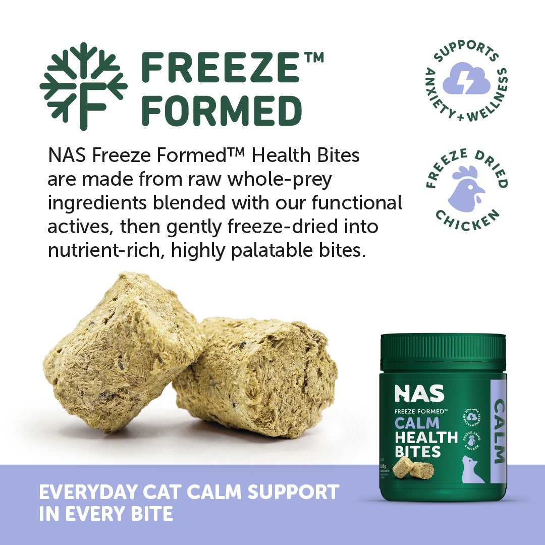 NAS Freeze Formed Calm Health Bites for Cats