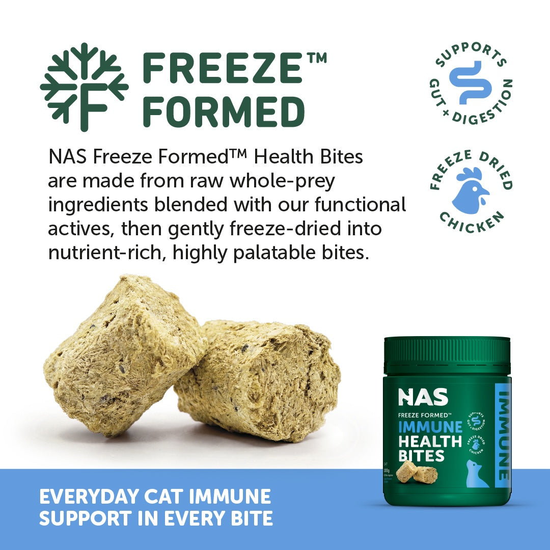 NAS Freeze Formed Immune Health Bites for Cat