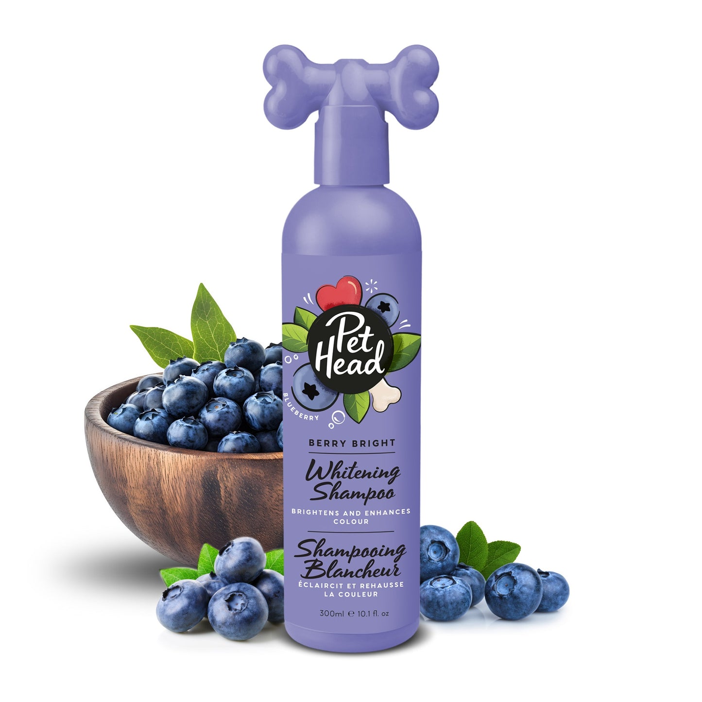 Pet Head Berry Bright Whitening Dog Shampoo