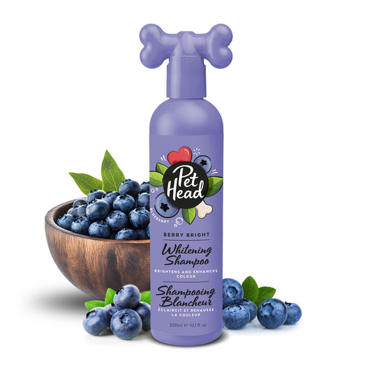 Pet Head Berry Bright Whitening Dog Shampoo