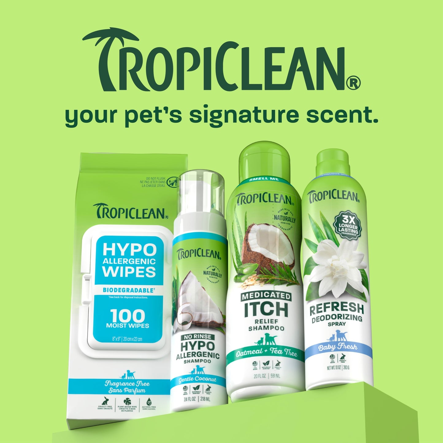 TropiClean Baby Fresh Dog & Cat Deodorizing Spray