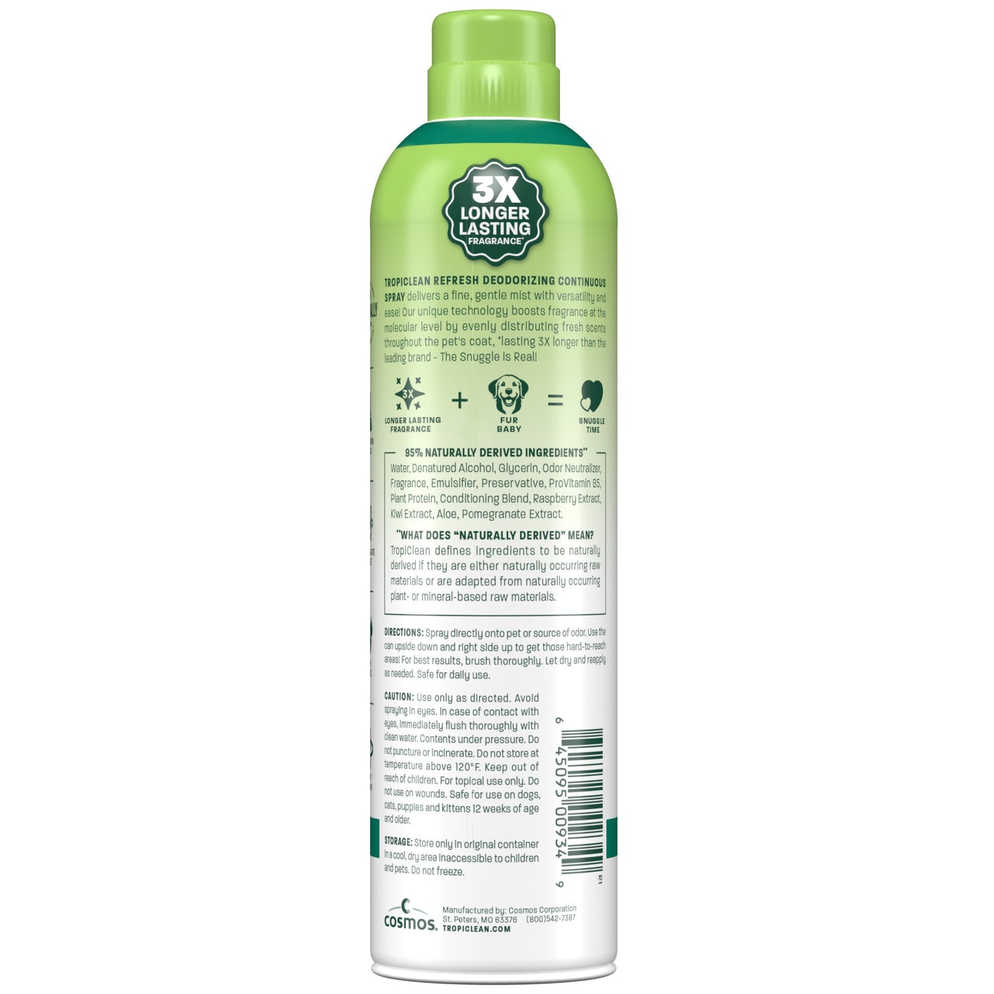TropiClean Watermelon Dog & Cat Deodorizing Spray